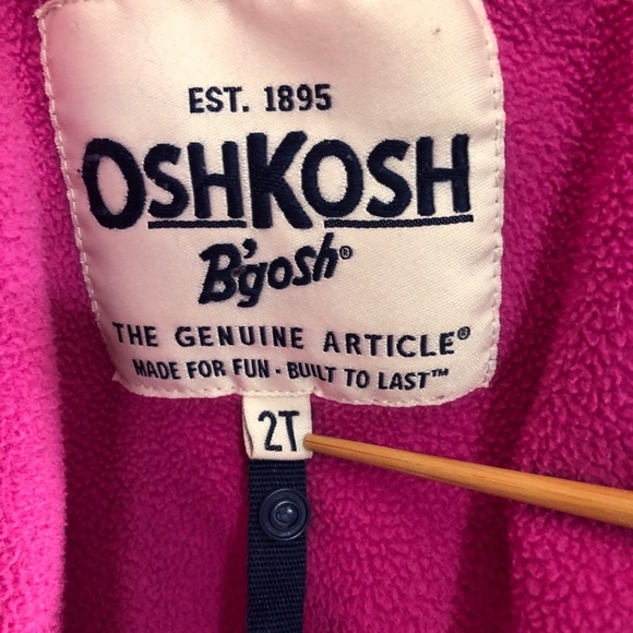 Girls Pink Winter Jacket. Size 2T - Picture 4 of 7